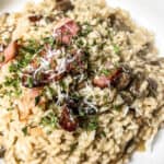Bacon and mushroom risotto hidden pin.