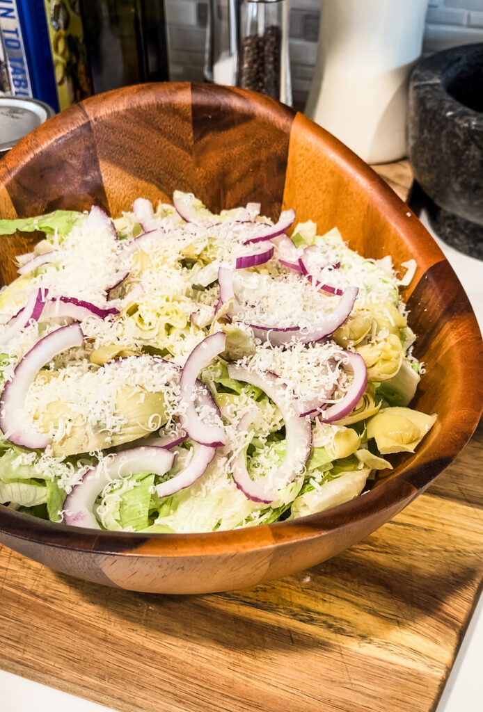 St Louis Original Italian Salad (Pasta House Salad) - Meghan It Up