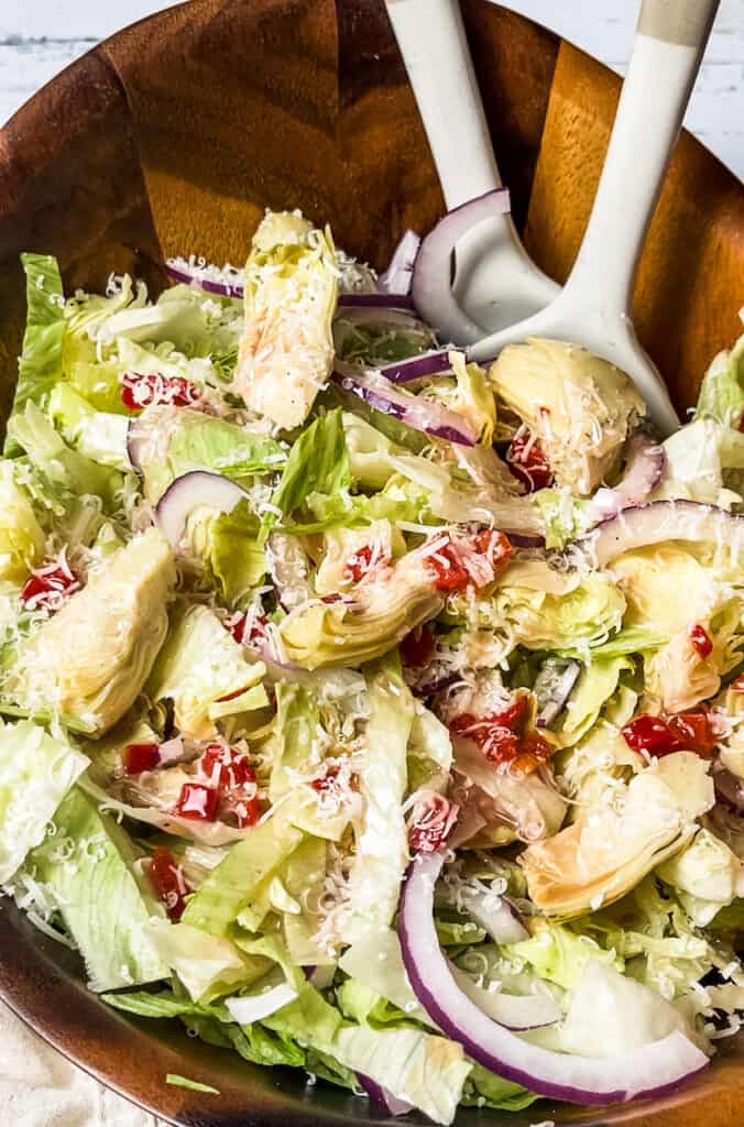 St Louis Original Italian Salad (Pasta House Salad) - Meghan It Up