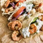 shrimp pita featured image.