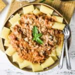 Authentic Bolognese featured image.