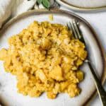 Butternut Squash Risotto in Slow Cooker Featured Image.