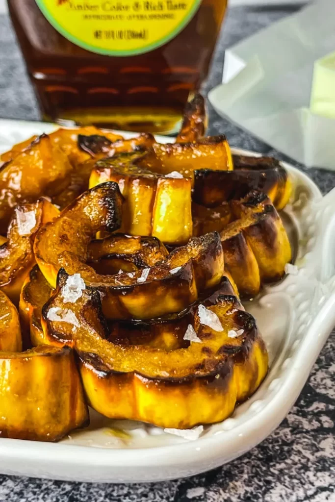 Maple Roasted Delicata Squash