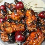Cherry BBQ Wings hidden pin.