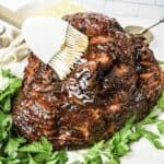 brown sugar honey baked ham.
