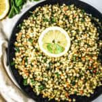 lemon herb couscous featured image.