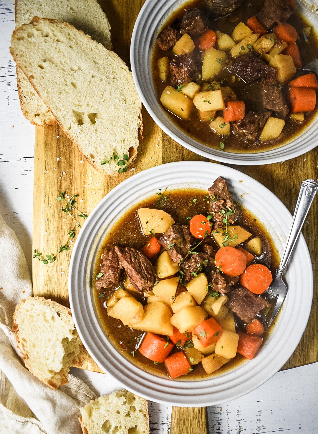 Easy Stovetop Beef Stew - Meghan It Up