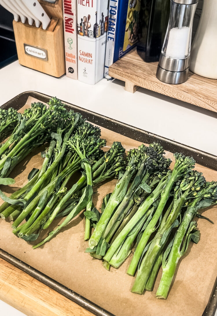 Roasted Baby Broccoli - Meghan It Up