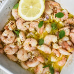 Oven Baked Shrimp Scampi