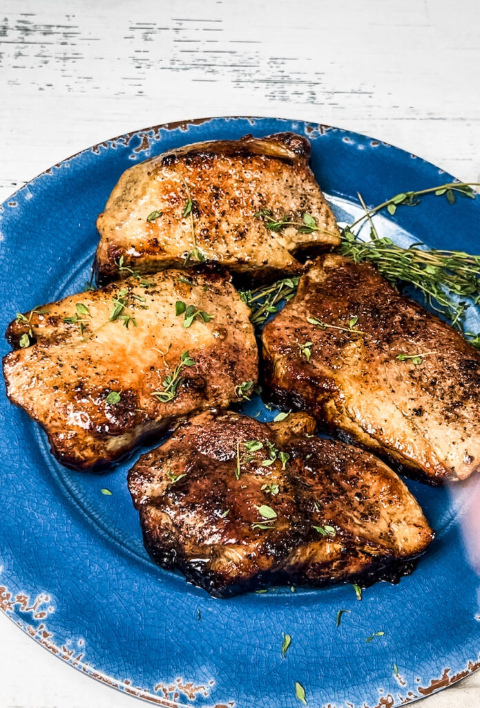 Honey Glazed Baked Pork Chops