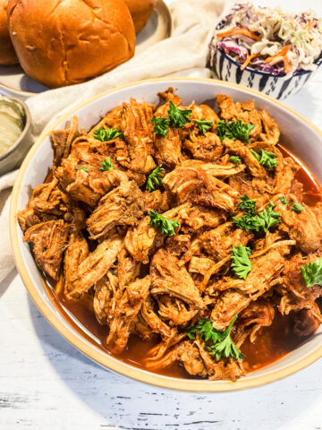 Slow Cooker Pulled Pork Tenderloin