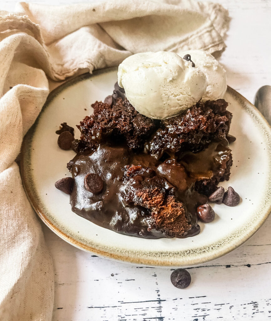 Crockpot Chocolate Lava Cake