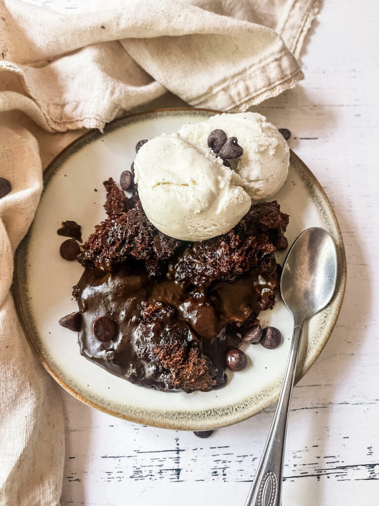 Crockpot Chocolate Lava Cake