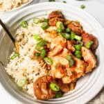 Brown Rice Jambalaya featured image.