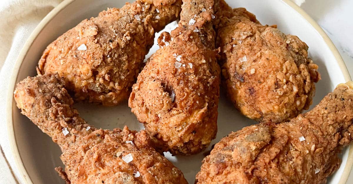 Easy Fried Chicken Recipe (Crispy Southern Chicken) - Meghan It Up