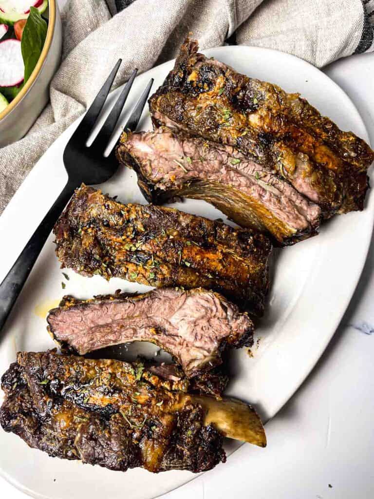 Caddle Rib Smoked Beef Ribs - Meghan It Up
