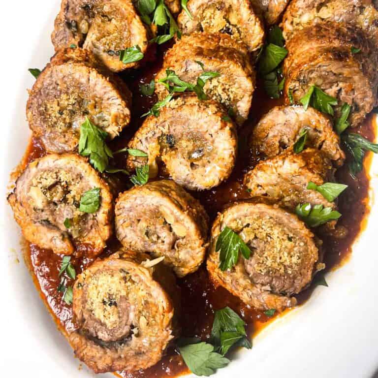 Authentic Italian Braciole Recipe - Meghan It Up