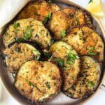 featured image for crispy fried eggplant.