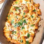 featured image Baked Pasta Bolognese.