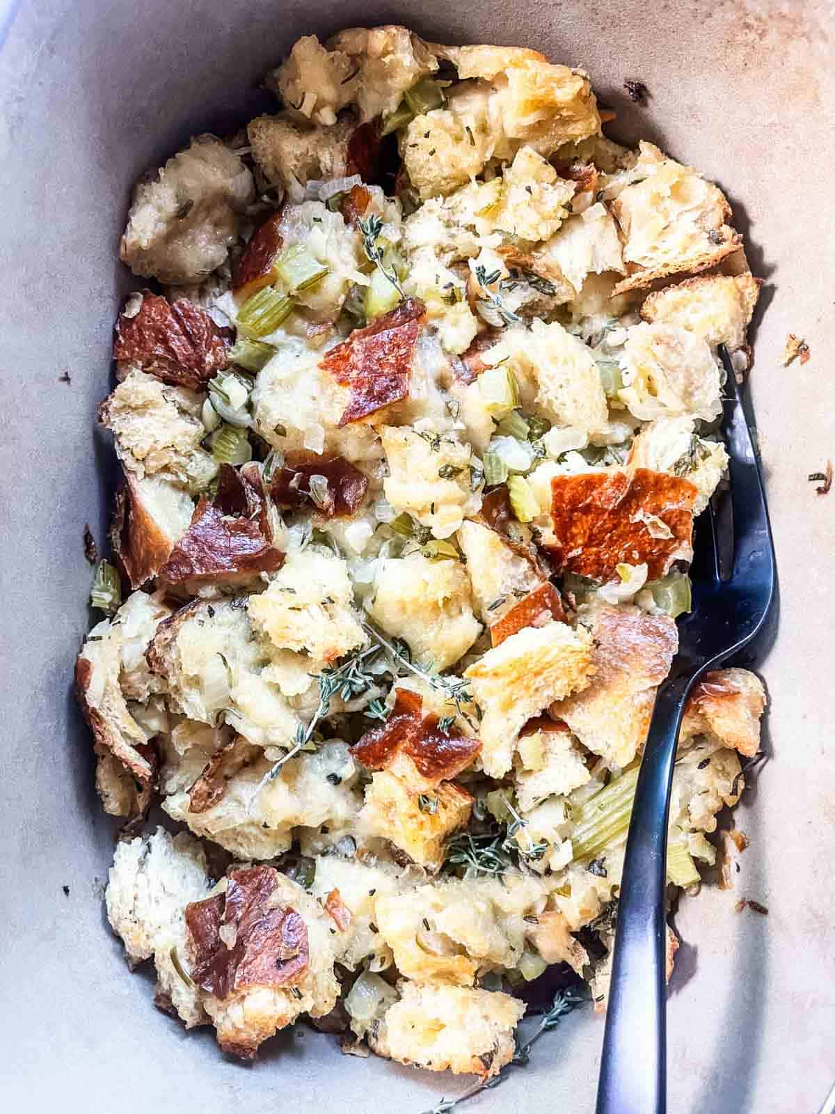 baked sourdough stuffing recipe.