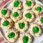 icing thumbprint cookies featured image.