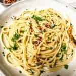 Spaghetti Aglio Olio e Peperoncino featured image.