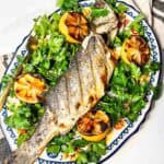 Grilled Branzino featured image.