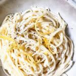 Tagliolini al limone hidden pin.