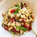 Bean Pasta Salad featured image.