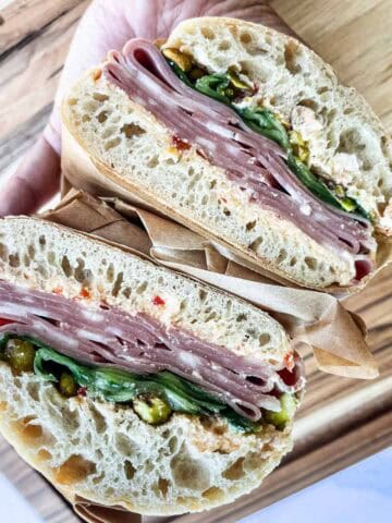 Mortadella Sandwich featured image.