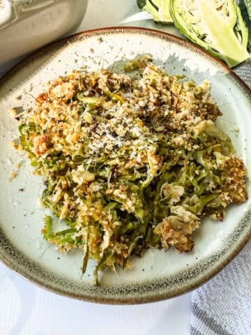 Warm Brussels Caesar Bake featured image.