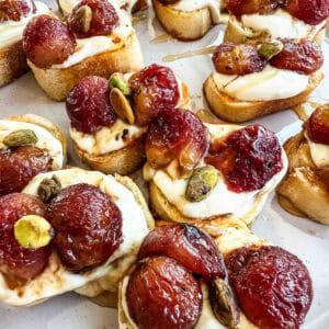 Roasted Grape Crostini featured image.