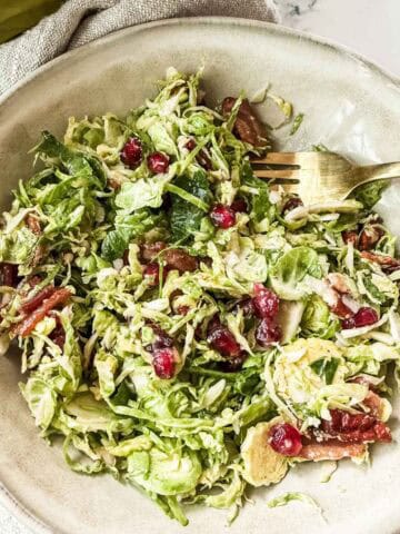 Shaved Brussels Sprout Salad featured image.